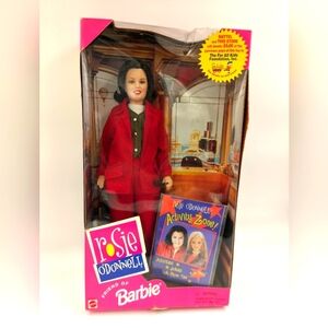 Rosie O’Donnell 90s NIB Barbie Doll And Activity Book